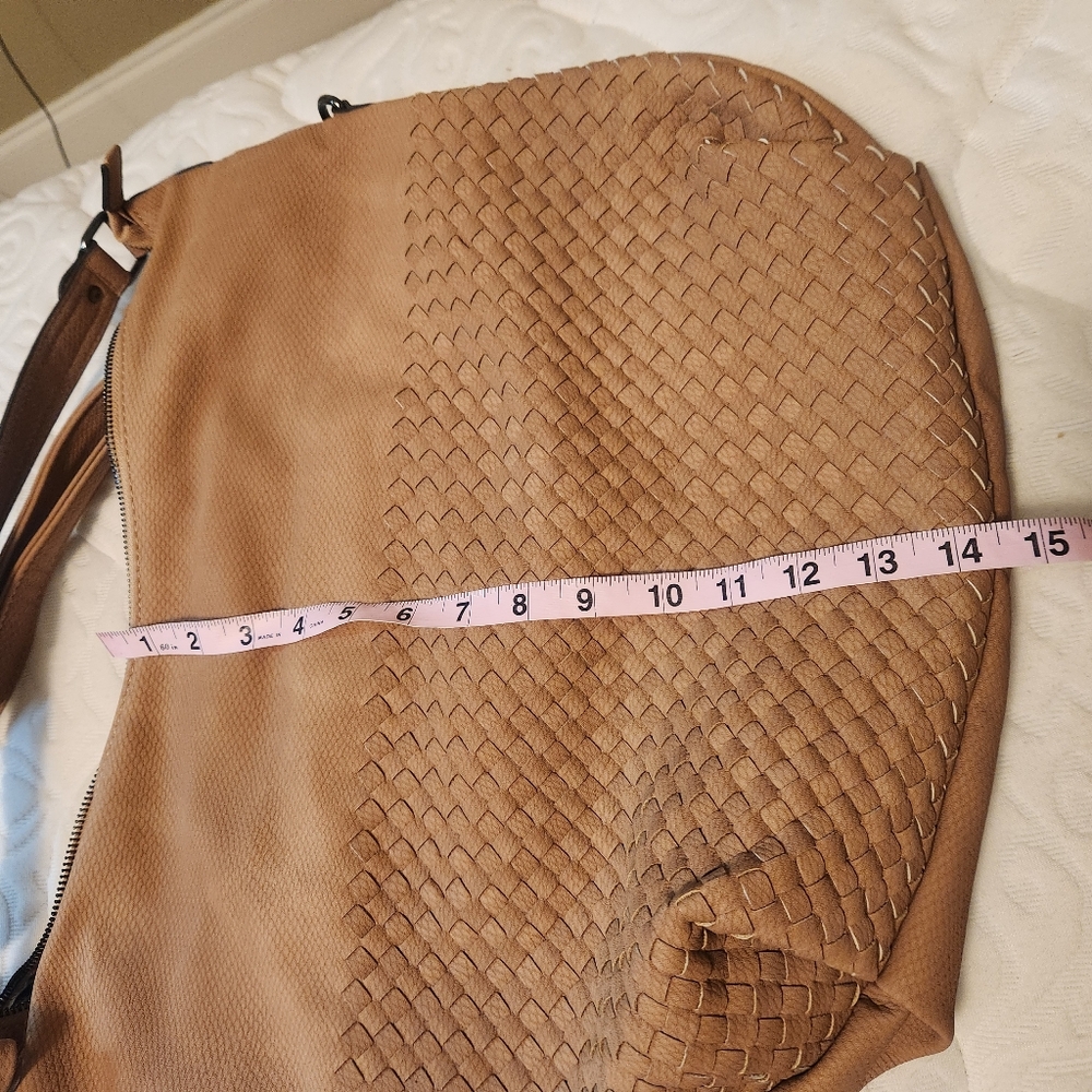 Kilamal  brown purse. Three compartments on the inside. Double shoulder … - Picture 3 of 9